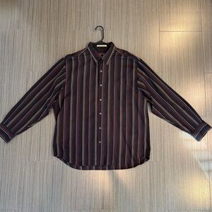 EUC Men’s Tommy Bahama Silk/Wool Shirt Size XL